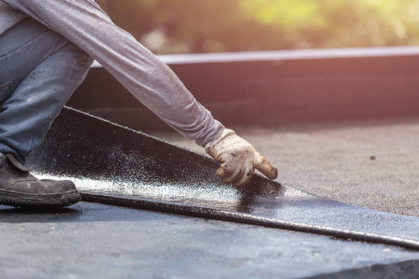 Professional Emergency Waterproofing technician working in Delaware, OH